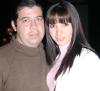  29 de noviembre de 2004
Víctor  Albores y Alejandra Salas.