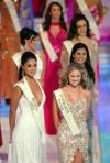 Miss Repúblicana Claudia Julissa Cruz Rodríguez, (izq.), y Miss Puerto Rico Casandra Castro Holland, entre otras.