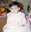 La pequeña Lizama Dahema Artea Llanas, captada el día de su cumpleaños