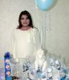 Beatriz Hayakawa Ortiz recibió felicitaciones por el nacimiento de su bebé.