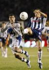 La fortuna del campeón acompañó a Pumas todo el juego y la acción más clara de ello se registró a los 53 minutos, cuando Sergio 'Alvin' Pérez llegó sin marca para rematar frente al arco pero estrelló el tiro en la base del poste izquierdo y luego se paseó por la línea de meta bajo la mirada del arquero Sergio Bernal.
