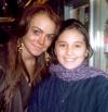 Ileana González Villanueva acompañada de la actriz Lindsay Lohan en su reciente viaje a Nueva York.