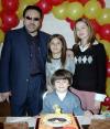 Fernando Luján pedroza celebró  su cuarto cumpleaños, con un  convivio infantil