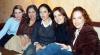 Anabel González, Karla Valenzuela, Ana Laura Saravia, Rocío Herrera y Claudia Cárdenas.