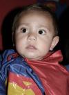 05 de febrero de 2005

El pequeño Alejandro Quintero Delgado, captado el día de su fiesta.
