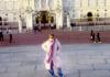 Ana Villarreal disfrutó recientemente de unas vacaciones en Londres, Inglaterra, en donde visitó el Palacio de Buckingham