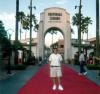 Jorge Sánchez, de paseo por los Studios Universal en Hollywood, California.