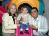 Con motivo de su sexto cumpleaños, Melani Villareal Múzquiz fue festejada por su familia con un divertido convivio.