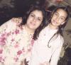 Andrea Garza Rivera junto a su mamá Bonny Garza el día que festejó su cumpleaños.