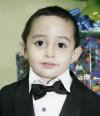 Bryan Alejandro Rodíguez Medellín cumplió tres años de edad, por lo que fue festejado por sus padres.