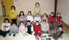 Debora Medrano Serna disfrutó de una divertida fiesta infantil acompañada por un grupo de amiguitos.