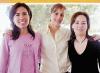 Laura de González, Irene de Mansur, Gracia de Díaz Vélez y Daniela de Del Río