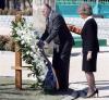 Figuró el Rey de Marruecos, Mohamed VI, quien deseó con su presencia mostrar su solidaridad y la de su país con las víctimas de la masacre que conmocionó a este país.