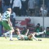 El partido, correspondiente a la jornada nueve del Clausura 2005, fue jugado por ambos equipos a una temperatura superior a los 30 grados centígrados, donde los goles de los albiverdes fueron anotados por Junior César (al minuto 46), Gerardo Espinoza (al 70) y Héctor Altamirano (al 75). Rafael Márquez Lugo (al 15) había puesto en ventaja a los visitantes.