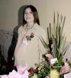 Iliana Nájera de Sandoval recibió múltiples felicitaciones en la fiesta de retalos que le organizó Graciela Álvarez de Nájera por el próximo nacimiento de su bebé