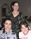 Lorena Paredes de Barrera, Mónica Silveira y Karime Silveira Jalife