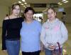 Romana Cisneros viajó  a Tijuana y fue festejada por Juventina Sánchez y Montserrat Cisneros