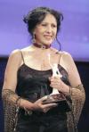 Ana Layevska, obtuvo el premio como la Actriz Revelación en musical por su participación en la puesta en escena 'Anita la huerfanita'.