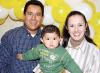 Heriberto Gutiérrez y Anel Trasfí de Gutiérrez festejaron a su hijito Heriberto Gutiérrez Trasfí con motivo de su primer año de vida.