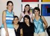 Bárbara Marcos, Carmen Marcos, Sofía Aronis, Ana Melissa Navarrete, Elsa Navarrete y otra amiga.