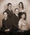 Sr. Juan Antonio Abusaid Rodríguez y Sra. Leticia Barrera de Abusaid celebraron sus bodas de plata en compañía de sus hijos Juan, David, y Sofía
