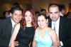 Sr. Juan Antonio Abusaid Rodríguez y Sra. Leticia Barrera de Abusaid celebraron sus bodas de plata en compañía de sus hijos Juan, David, y Sofía