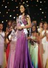 Miss Trinidad & Tobago Madgalene Walcott durante su participación.