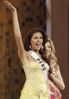 Miss Trinidad & Tobago Madgalene Walcott durante su participación.