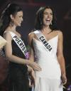 Glebova siempre figuró entre las favoritas, incluso en algunos sitios de Internet era considerada la reina desde días antes del concurso.