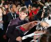 Fue Japón el pais elegido para su presentación al mundo. Tom Cruise que comparte protagonismo con la jovencisima Dakota Fanning, está encantado con la película. 'Hay momentos de la película de los que me siento orgulloso; admiro a Spilgberg por como de dirigió como actor para conseguir los retos personales fue sobrecogedor'.