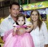 Renata Ganem festejó sus dos años de edad, con una fiesta infantil organizada por sus padres, Salvador y Angélica Ganem.
