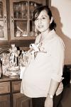 Blanca Peralta de Gallegos disfrutó de una fiesta de canastilla por el próximo nacimiento de su bebé