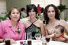 Gaby Ramírez, Laura Calleja de Anaya, Cinthya de Pámanes y Victoria  Pámanes, en reciente festejo.