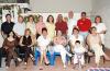 Grupo de Amigos celebrando su décimo aniversario como nadadores del Club San Isidro.