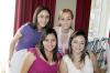 07 de julio 2005
Priscila de Jaime, Carolina Jaime, Paola Vargas y Rocío Jaime.