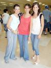 Las tan esperadas vacaciones llegaron para Luz Elena Navarro, Patricia Téllez y Maribel Triana, grandes amigas del colegio.