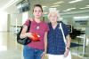 11 de julio 2005
Pliar Esquivel y NOrma Cerda viajaron a California y fueron despedidas por la familia Cerda García.