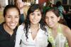 27 de julio 2005
 Annie Abraham, Sara Oropeza y Cris Flores.