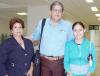 Estefanía Aguirre, Jonathan y Juan Carlos Aguirre viajaron a Cancún.