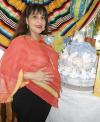 Alma Rosa Aranda Rivera recibió múltiples felicitaciones, en la fiesta de canastilla que le organizó un grupo de familiares y amistadesen honor del bebé que espera.