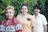 Graciela de Carrillo y Guadalupe Duarte le ofrecieron una despedida de soltera a Patricia Fuantos Ruelas por su próximo matrimonio.