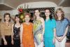 j La festejada junto a su mamá, Blanca Cañamar de Flores y sus hermanas Blanca, Laura, Norma y Alma.