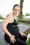 Carolina Bravo Estrada espera a su segundo bebé.