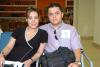 Alberto Sifuentes y Karen Mendoza viajaron con destino a Mazatlán.