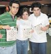13 de agosto 2005 
Luis Enrique Hernández, Cecilia y Daniel Aguilar.