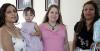 13 de agosto 2005
Tamara Carrillo, espera el nacimiento de su segundo bebé para el próximo cinco de septiembre, motivo por el cual su mamá, Rosario Alvarado de Carrillo, le organizó una fiesta de canastilla.