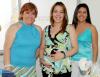 16 de agosto 2005
Karla Villarreal de Salazar espera a su primer bebé por lo que familiares y amistades, le organizaron una reunión