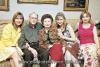 Ricardo Camacho González con sus abuelos José de Jesús González Luna, Rosalinda Valdés de González, Rocío Macías de Camacho y Ricardo Camacho Quiroga