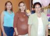 30 de septiembre
Jéssica Guerrero de Medina disfrutó de una tierna fiesta de canastilla en honor al bebé que espera, que le ofrecieron su mamá, Lilia Hinojosa Mota y su cuñada, Rosy de Guerrero.
