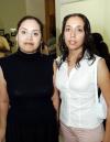 Alma Rocío Carrillo y Daniela Martínez.